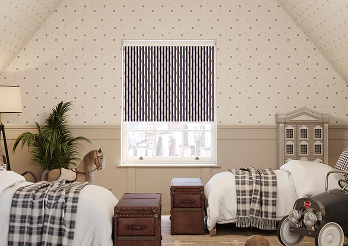 Kings Breakfast, Stripe Prince - Roller Blind - Image 3